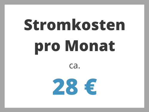 Stromkosten Whirlpool im Monat