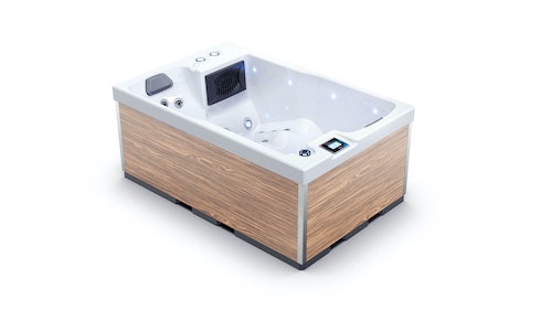 Individual Outdoor Whirlpool zwei Personen Seite